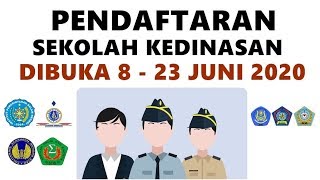 PENDAFTARAN SEKOLAH KEDINASAN DIKDIN DIBUKA AWAL JUNI 2020 [upl. by Adai]