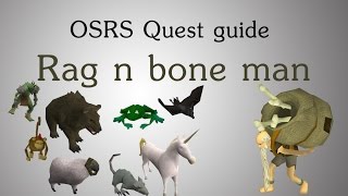 OSRS Rag and bone man quest guide [upl. by Notgnirrac]