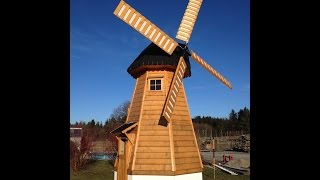 Bauschritte und Bilder meiner Windmühle [upl. by Lemart]