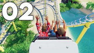 Planet Coaster 2  Part 2  Building a Roller Coaster [upl. by Narayan]