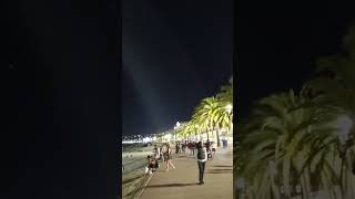 Nizza Frankreich 🇨🇵 und die Côte d’Azur bei Nacht frankreich Nizza Côte d’Azur [upl. by Ahsinnor]