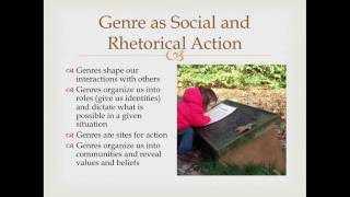 Genre Theory Lecture [upl. by Nahgeam]