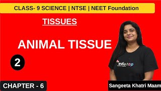 TISSUES CLASS 9 2 ANIMAL TISSUES  CLASSIFICATION OF ANIMAL TISSUES CLASS911 amp NEET [upl. by Richarda735]