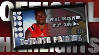 2014 Official Highlights  Louisville WR DeVante Parker [upl. by Sioled]