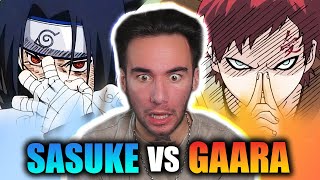 SASUKE vs GAARA REACTION [upl. by Leksehc]