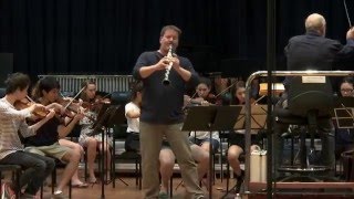 Excerpt  Finzi  Clarinet Concerto  Queensland Youth Symphony [upl. by Sigler]