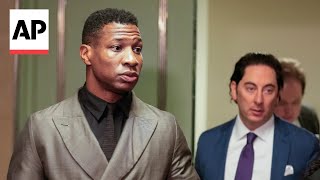 Jonathan Majors found guilty of assaulting his exgirlfriend [upl. by Charissa317]