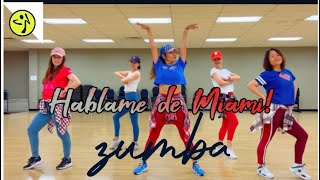 ZUMBA  Hablame de Miami  Gente de Zona  dominican pop [upl. by Ahsitauq]