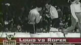 Joe Louis vs Jack Roper [upl. by Kere]