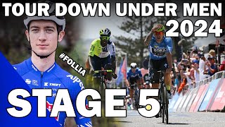 Santos Tour Down Under 2024 Men Elite STAGE 5 [upl. by Selyn]