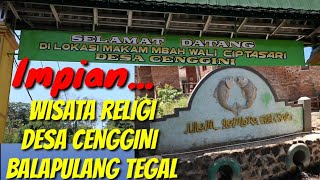 Wisata Religi quotIKAN TAMBRAquot Desa Cenggini Balapulang Tegal Terwujudkah [upl. by Fredek]