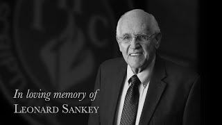 The funeral service for General Secretary Emeritus Leonard Sankey [upl. by Loree]