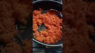 Carrot halwa food recipes by manu vinodkumarsagar1987 [upl. by Nnoj]