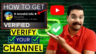 How to Get Your YouTube Channel Verified in 2024 ✅  StepbyStep Guidequot [upl. by Steinberg8]