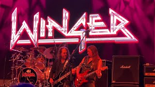 WINGER Live 2023 in 4K FULL CONCERT from the PIT Huntsville AL 692023 [upl. by Yarised]