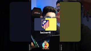 Atletico Madrid Sarı Lacivert Mi 😅 fenerbahçe [upl. by Akla]