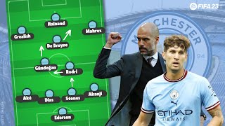 UPDATED TACTICS Recreate Pep Guardiola’s Man City 3241 tactics in FIFA 22 works in FIFA 23 [upl. by Baily]