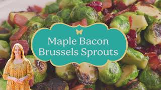 How to Make Maple Bacon Brussels Sprouts  The Pioneer Woman  Ree Drummond Recipes [upl. by Keemahs]