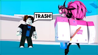 I met a TOXIC Tower Of Hell Player So I RACED him Roblox [upl. by Nhguaved633]