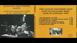 THE ALLMAN BROTHERS BAND live at Fillmore West 16011970 [upl. by Beverlee778]