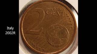 2 EURO Cents coin collection [upl. by Seely127]