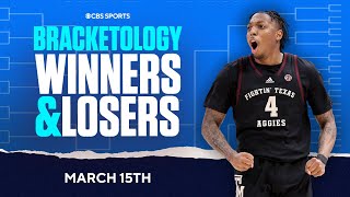 College Basketball Bracketology biggest WINNERS and LOSERS from Friday Aggies ROLL ON  CBS Sports [upl. by Relyt]