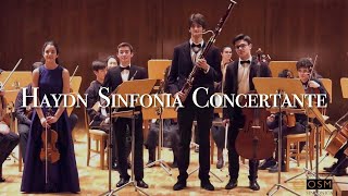 HAYDN  Sinfonia Concertante for Violin Oboe Fagot Cello and Orchestra [upl. by Gittel]