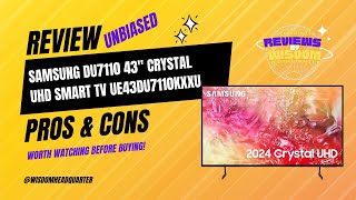 Review  Samsung DU7110 43 UHD Smart TV  UA43DU7000KLXL UA43DU7700KLXL productreview samsungtv [upl. by Bum773]