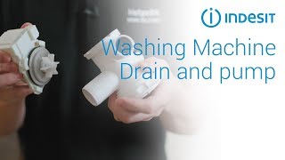 How to resolve washing machine drain and pump problems  by Indesit [upl. by Maynord]