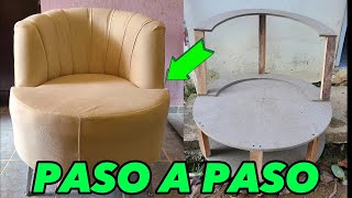 Como crear la butaca tapizada perfecta DYO  How to create the perfect upholstered chair [upl. by Dail]