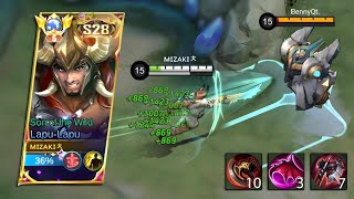 LAPU LAPU NEW LIFESTEAL BUILD META 2024 must try this build is 100 brokennn [upl. by Amyaj]