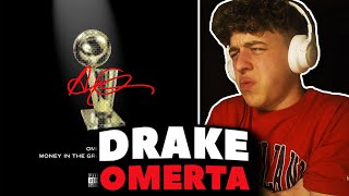 Drake  Omertà REACTION First Time Hearing [upl. by Inafets]