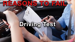 Top 10 Reasons for Failing a Driving Test  Avoid these in 2024 [upl. by Clark74]