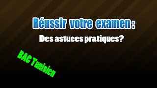 3 astuces pour réussir ton examen [upl. by Nine]