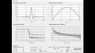 FIR Digital Filter Design Tool [upl. by Yrehc]