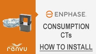 Enphase CT200SPLIT  How to Install Consumption CTs for Consumption Monitoring [upl. by Ssalguod836]