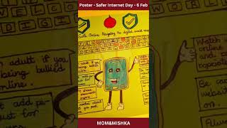 Safer Internet Day  6 Feb  Poster shorts saferinternetday [upl. by Bernhard708]