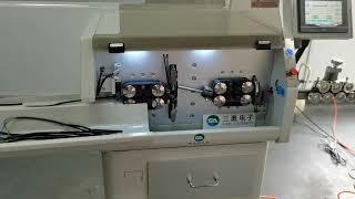 SAH03F Automatic sheathed cable stripping machine [upl. by Bullen]