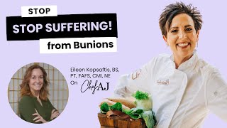 Got Bunions PlantBased Physical Therapist Eileen Kopsaftis Can Help [upl. by Eecrad]