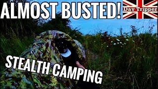 Caught On Camera Almost Busted While Stealth Camping  Last Minute Stealth Camp [upl. by Reinald]