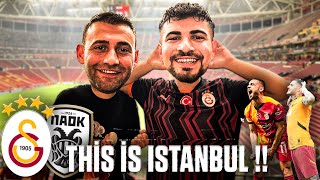 ICARDI YUNANLARI YIKTI STADYUM COŞTU AGRESİF TRİBÜN  Galatasaray 31 PAOK Stad Vlog [upl. by Adoree]