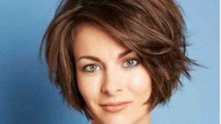 Short Choppy Bob Hairstyles for Thick Hair [upl. by Anividul]