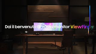 ViewFinity Espandi il tuo mondo creativo su un monitor più ampio  Samsung [upl. by Nemzzaj]