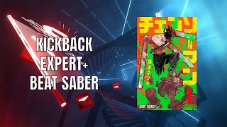 EXPERT KICKBACK from Chainsaw Man  Beat Saber [upl. by Egduj]