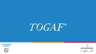 5 Togaf Basic Concepts Architecture Framework Arabic QUOTA [upl. by Nov]