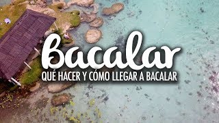 Bacalar cómo llegar a la laguna de 7 colores [upl. by Ggerg908]