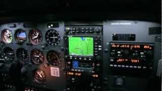 Cessna 172 VFR Night  Oslo city norway by night HQ [upl. by Eemiaj]