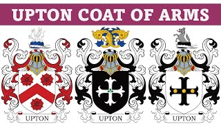 Upton Coat of Arms amp Family Crest  Symbols Bearers History [upl. by Esteban]