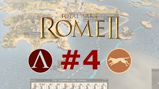 Rome II Multiplayer 4 Ruhe vor dem Sturm Deutsch  Kampagne  Total War  Gameplay [upl. by Nnylarak]