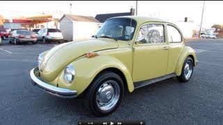 1973 Volkswagen Super Beetle VW 1303 Start Up Exhaust In Depth Review and Test Drive [upl. by Gennie]